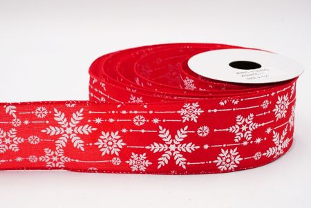 Snowflakes Wired Ribbon